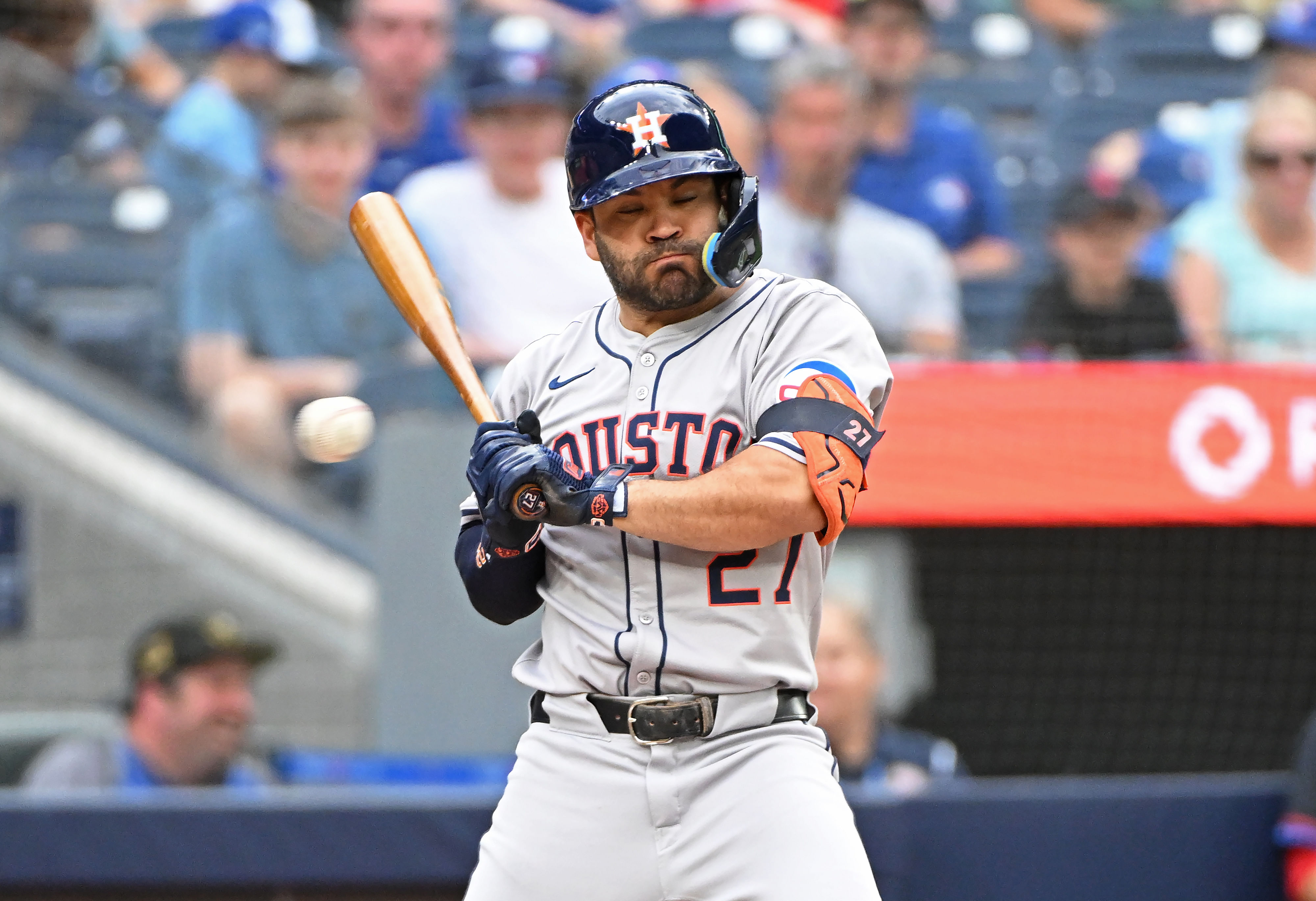 The Houston Astros second baseman Jose Altuve is regularly booed on the road for being part of the World Series-winning team of 2017. (Photo Credit: IMAGN)