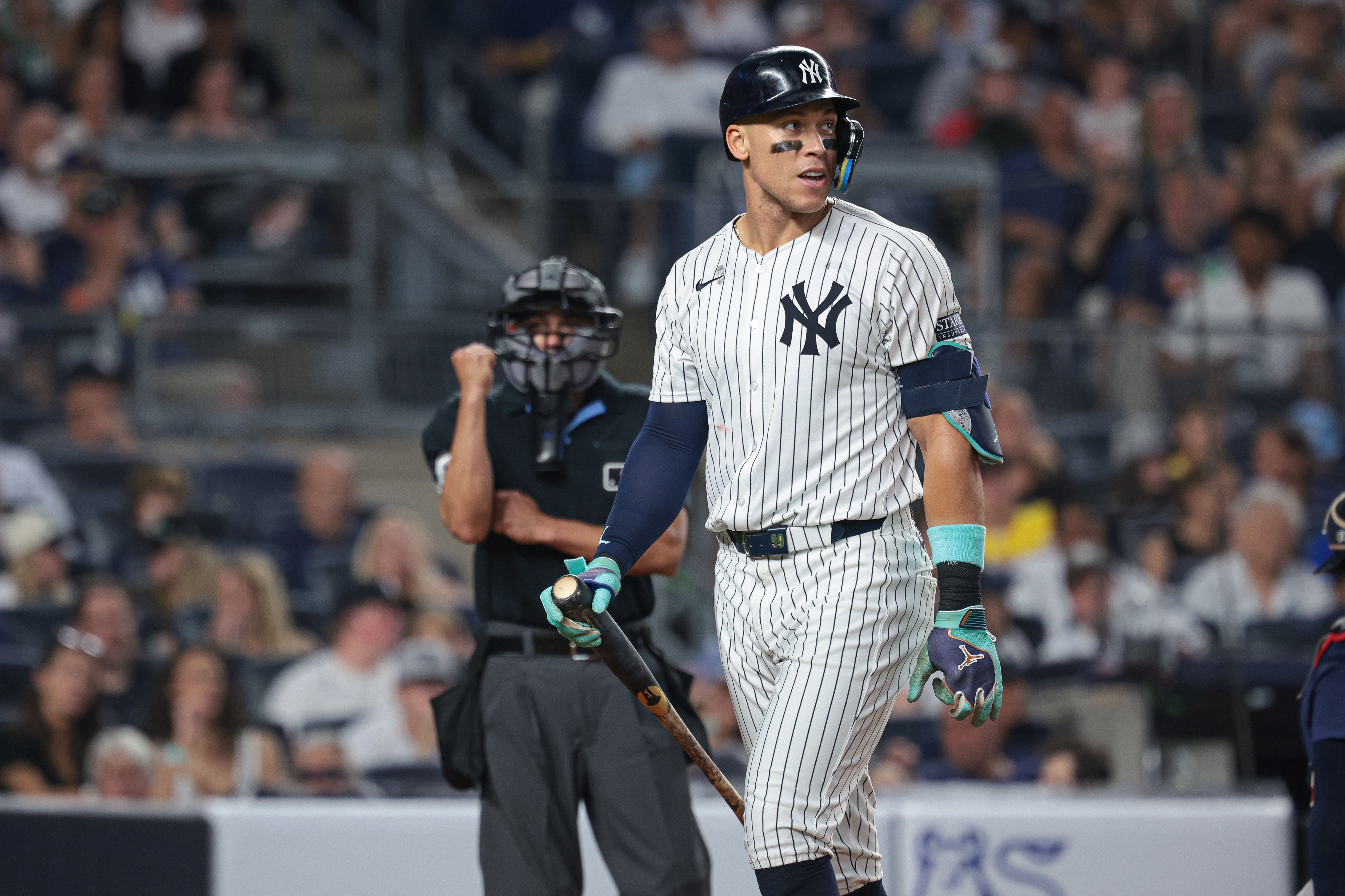 Will Aaron Judge hit another home run today? (Imagn)