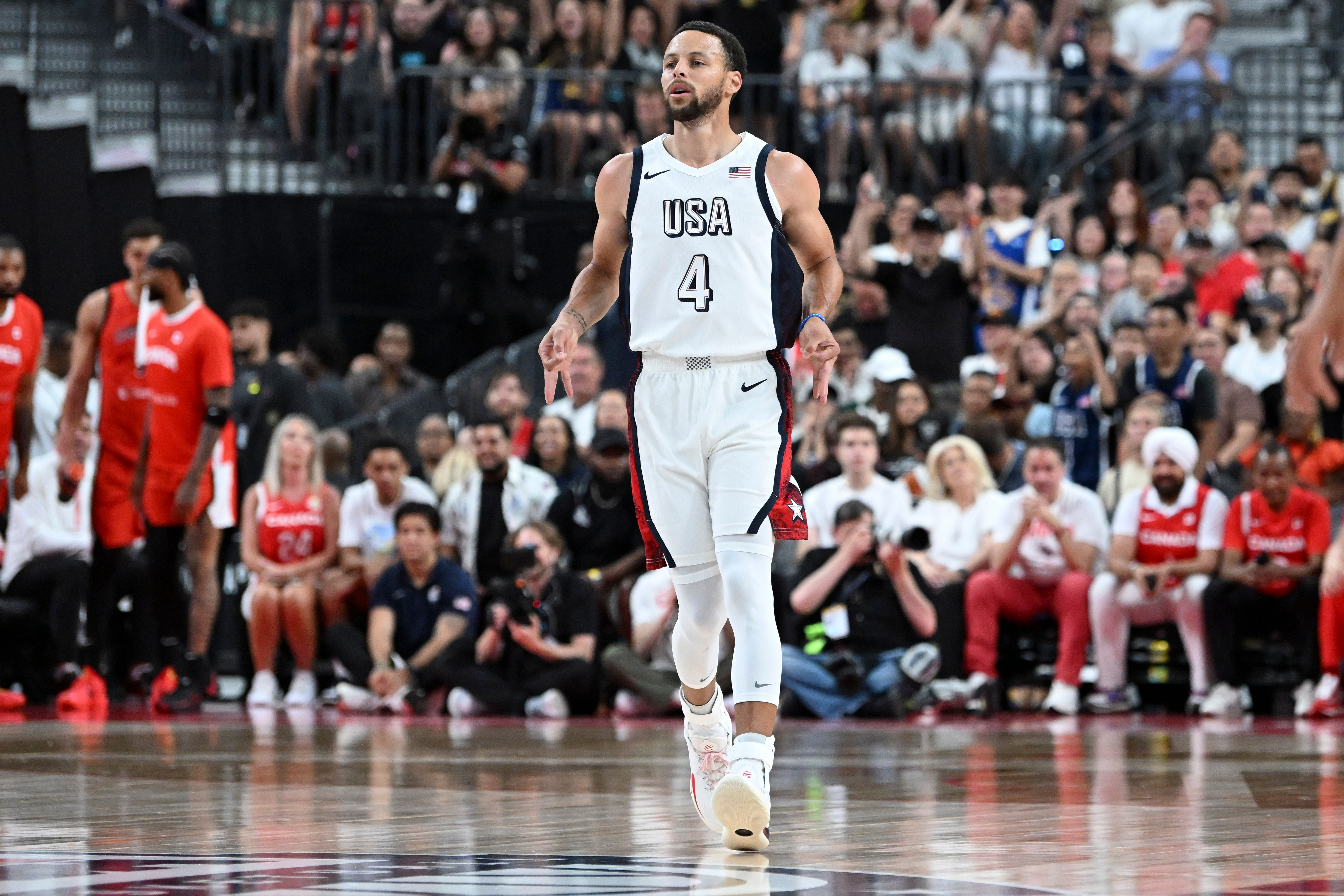 USA Basketball Showcase featuring Steph Curry