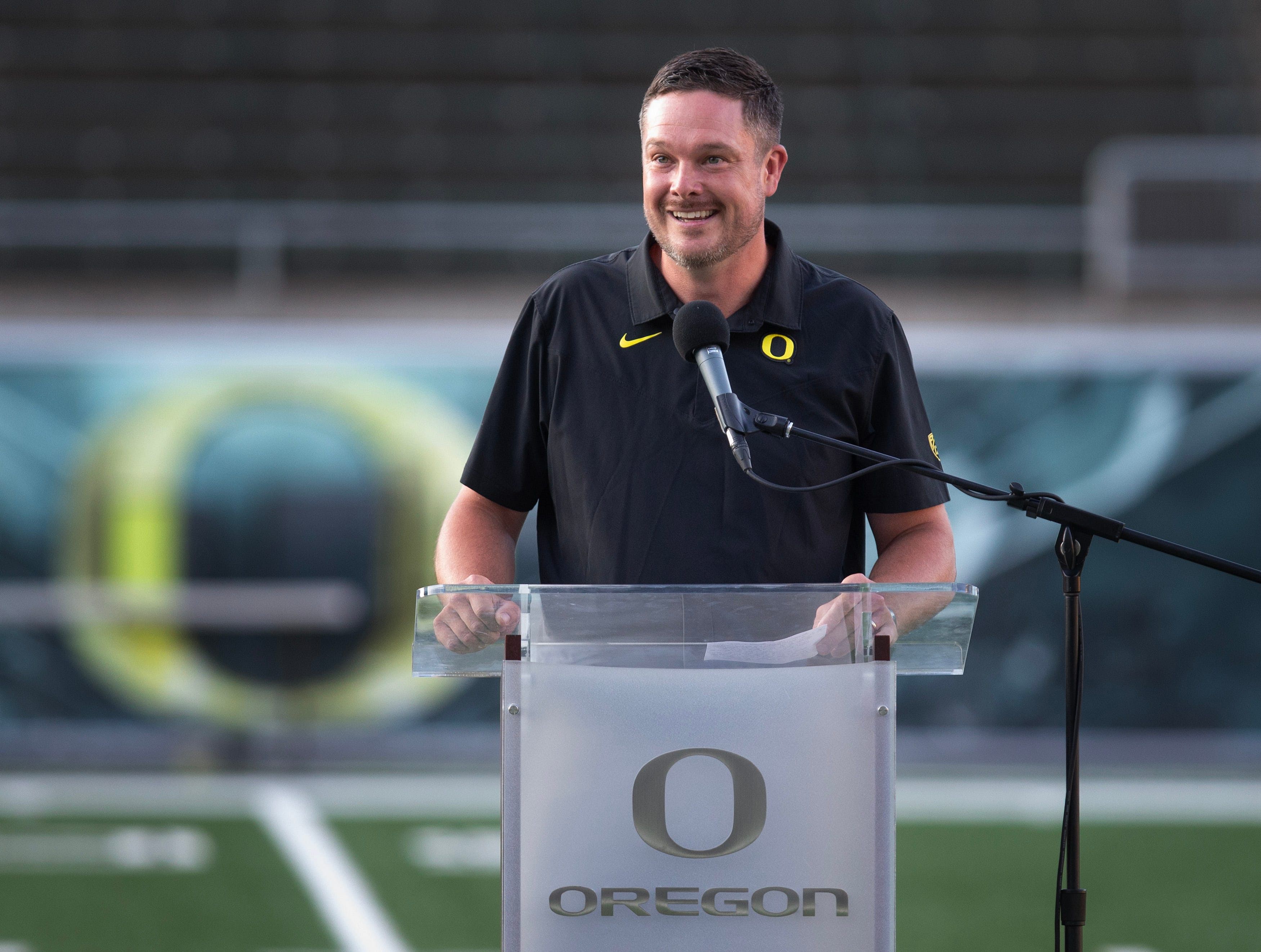 Oregon Ducks HC Dan Lanning (Source: Imagn)