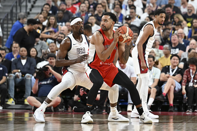 Bam Adebayo explains the 2 reasons why he wears jersey no.13 for Team USA