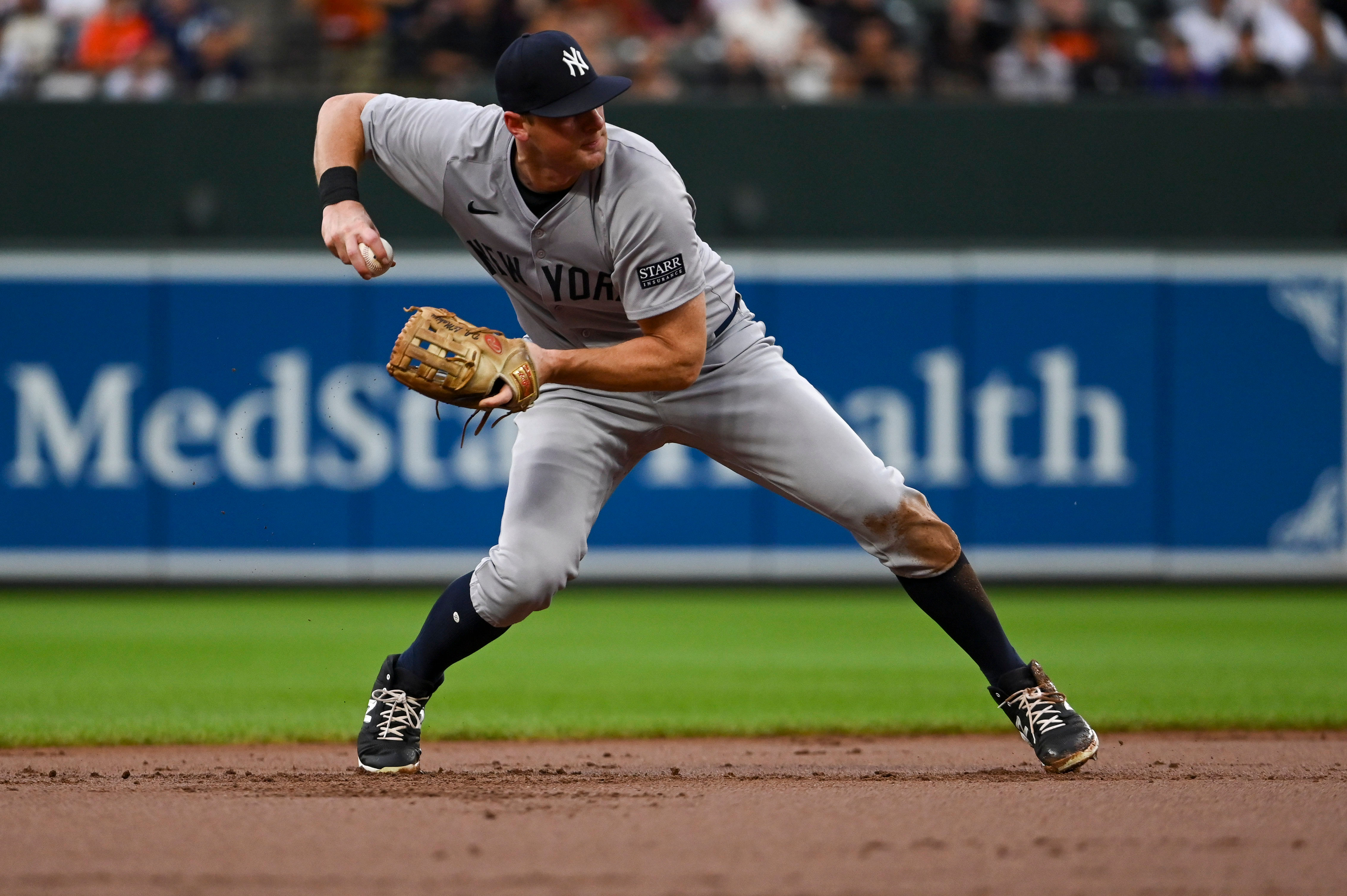 DJ LeMahieu could get DFA&#039;d by the New York Yankees before the trade deadline (Photo Credit: IMAGN)