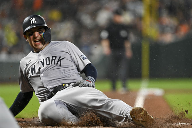 “He was finally hitting and then this happens” - Yankees fans react as Jose Trevino exits game with quad injury against Orioles