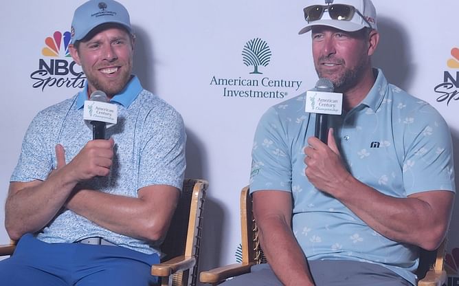 How many NHL players participated in American Century Championship celebrity golf tourney?