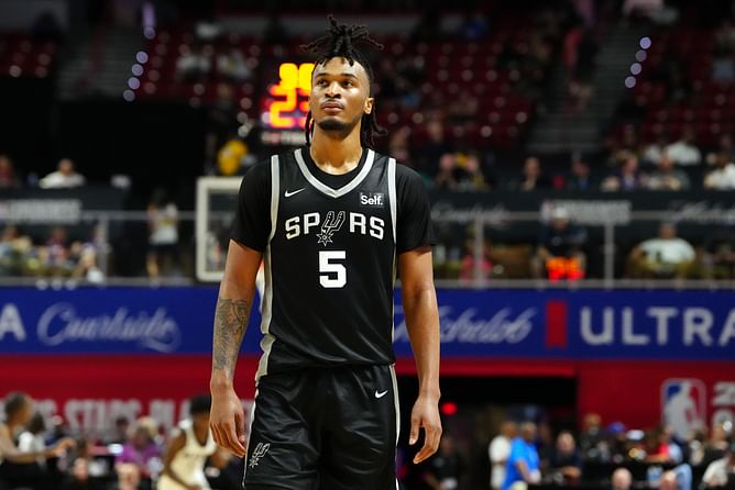 Is Stephon Castle playing tonight? A look at Spurs' No. 4 draft pick's availability in Summer League matchup vs 76ers