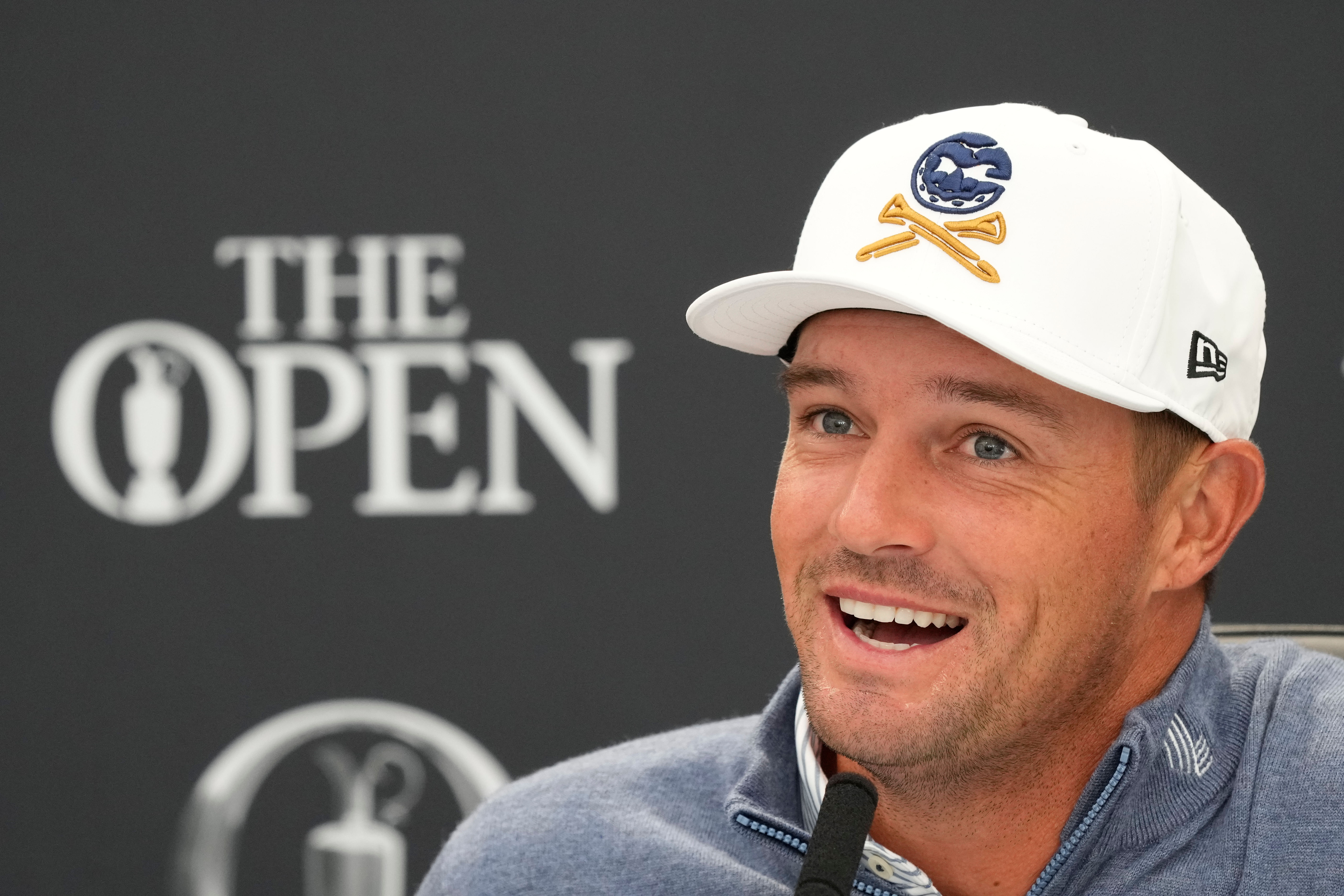 Bryson DeChambeau struggled at The Open Championship on Thursday (Image via Imagn)