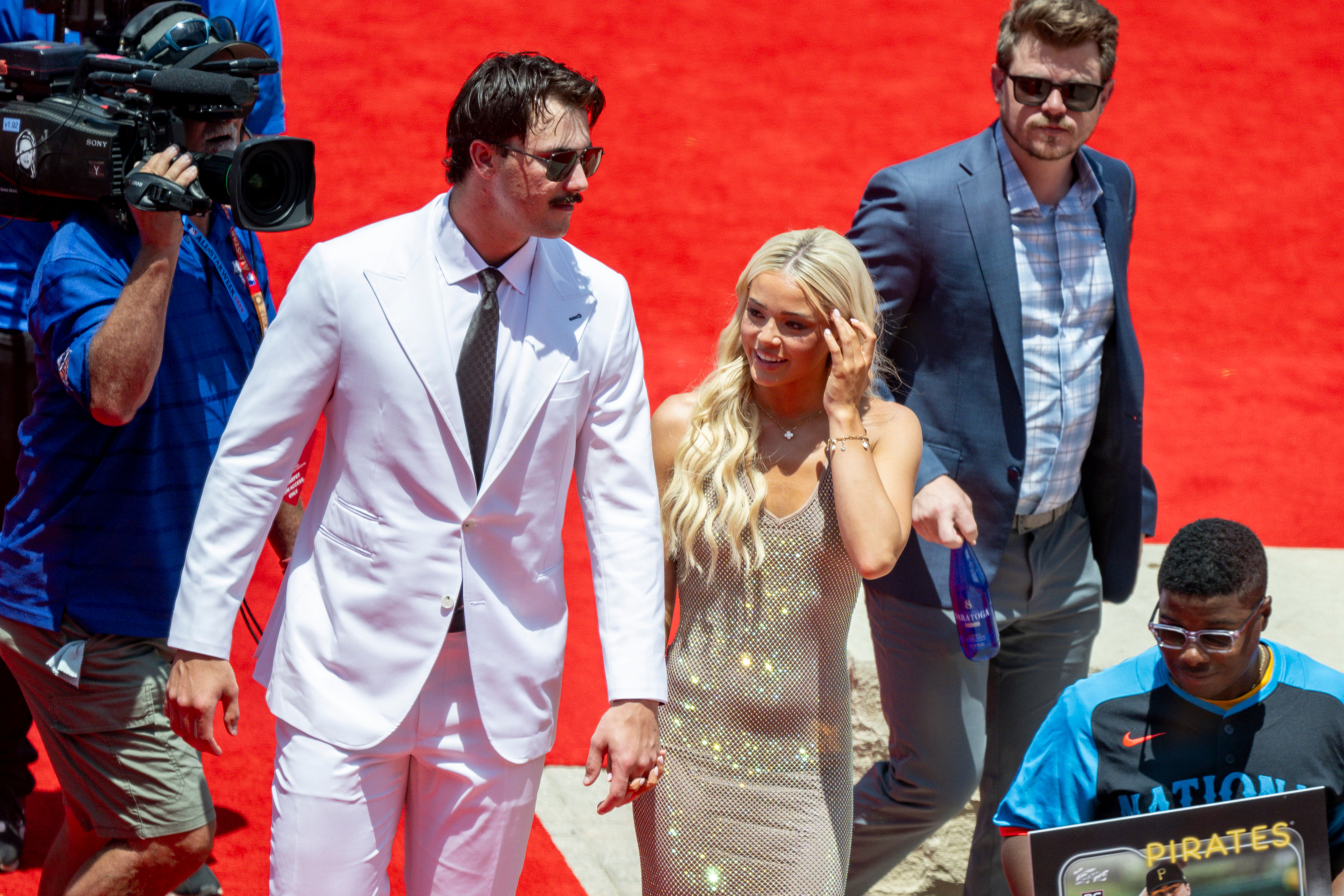 MLB All-Star Game - Olivia Dunne and Paul Skenes (Image via Imagn)