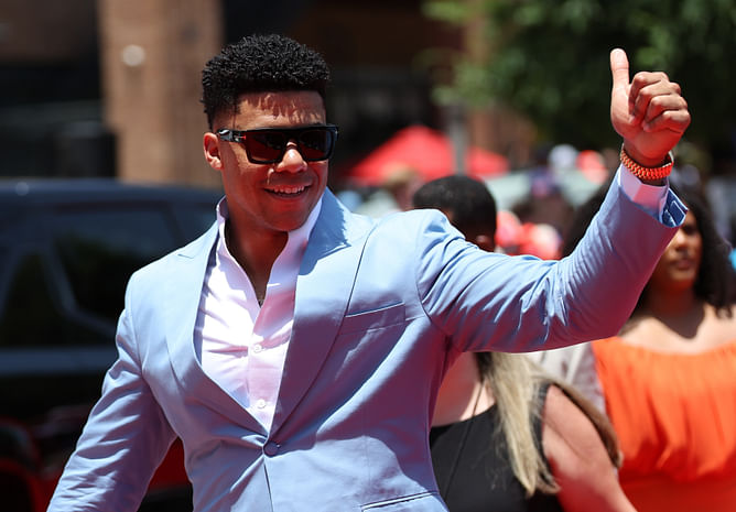 WATCH: Juan Soto reveals favorite food he can never miss, at All-Star red carpet event