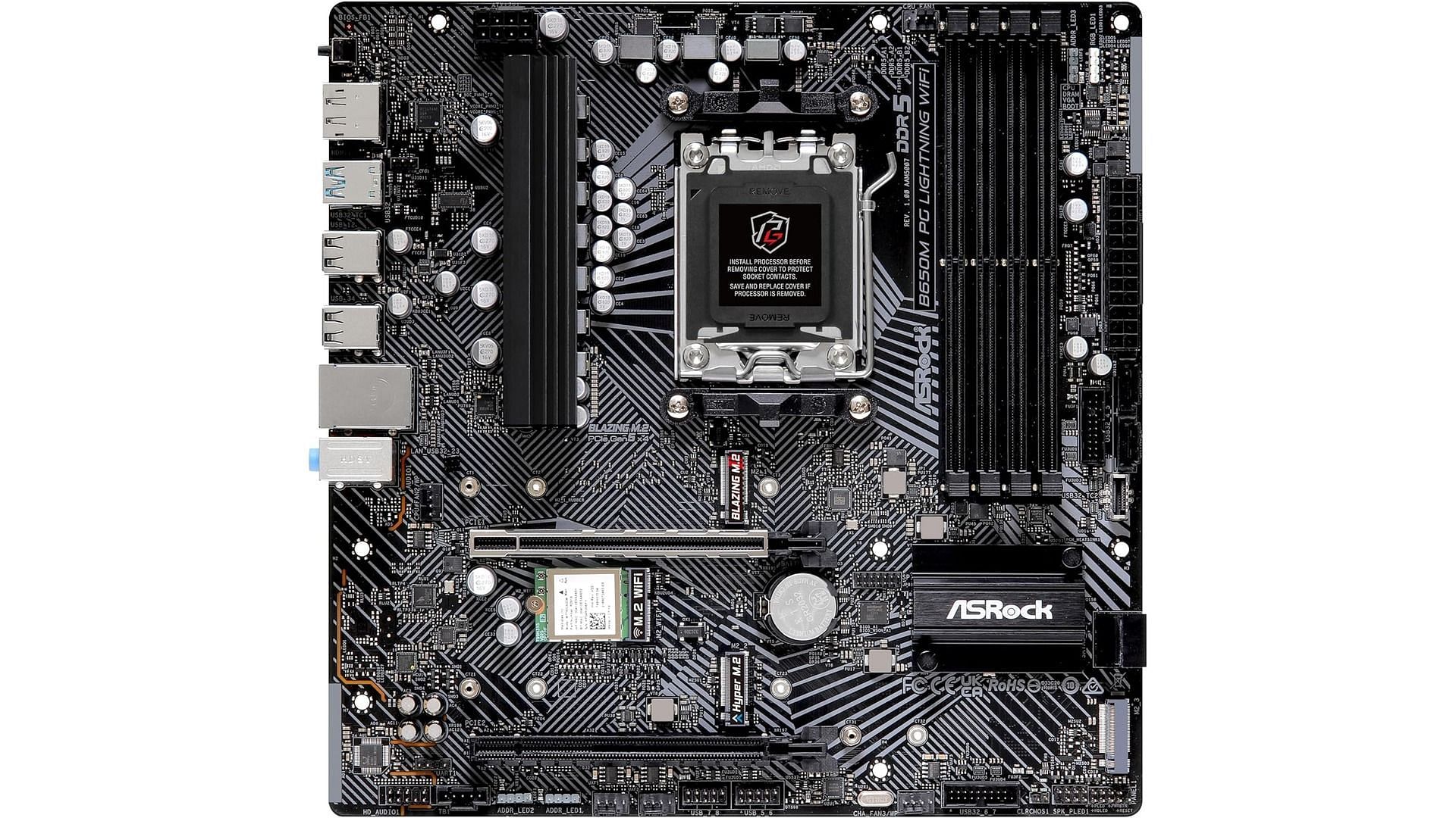 ASRock B650M PG Lightning WiFi (Image by ASRock)