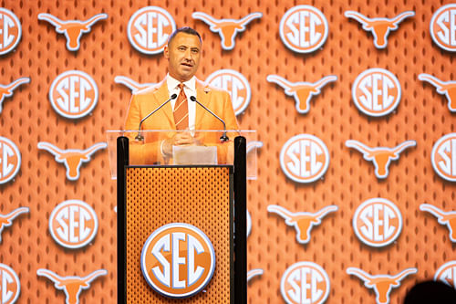 Steve Sarkisian and Texas hope to have a memorable debut SEC season in 2024. (Photo credit: IMAGN)