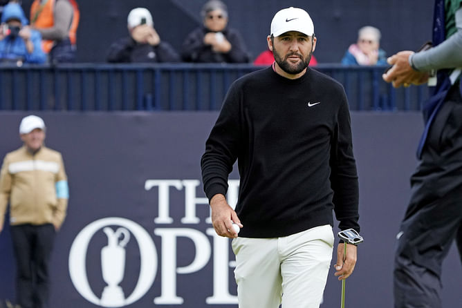 "I stay in my own little world"- Scottie Scheffler remains unfazed as he climbs up the leaderboard at the 2024 Open Championship