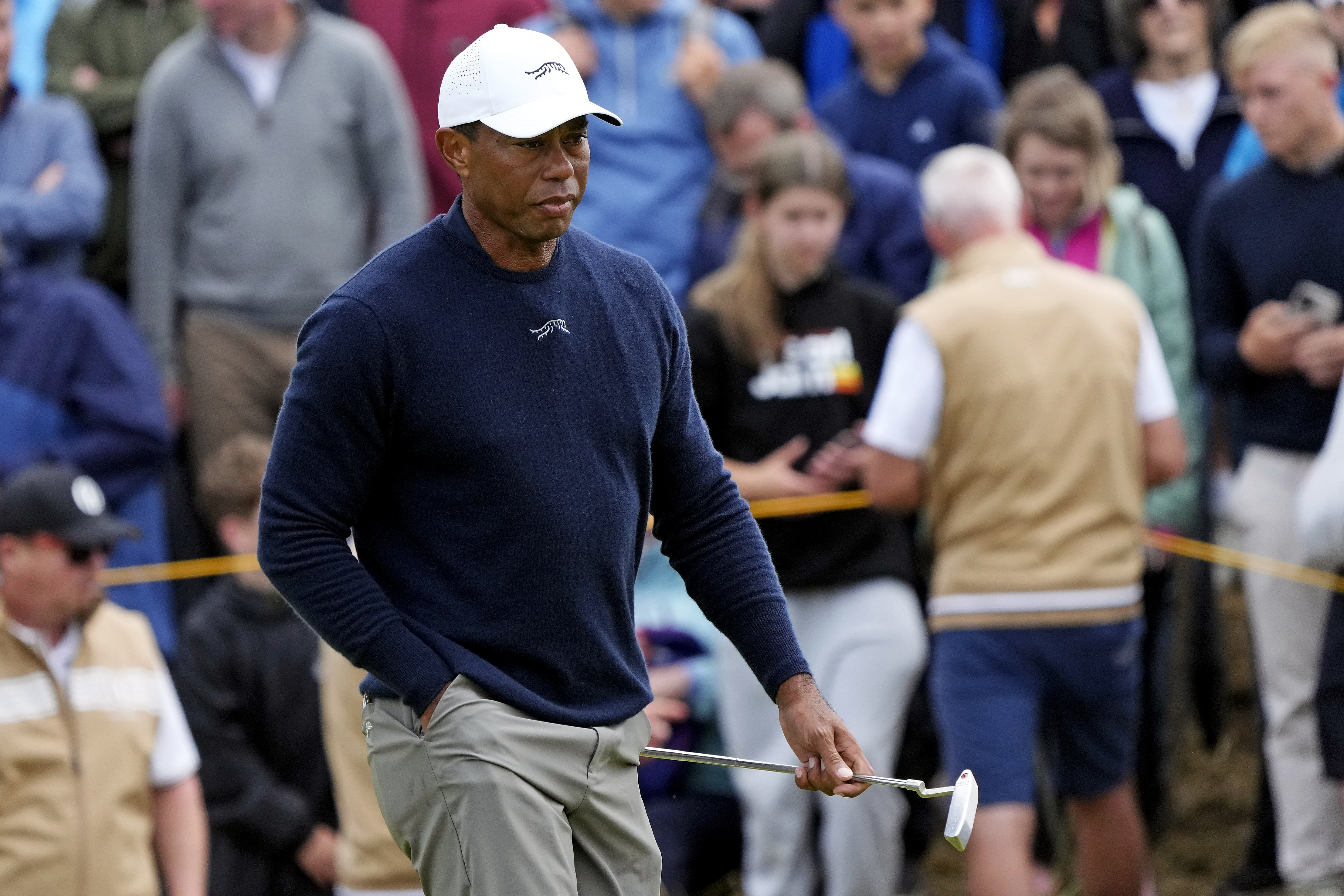 Tiger Woods at the PGA: The Open Championship - Second Round - Source: USA Today