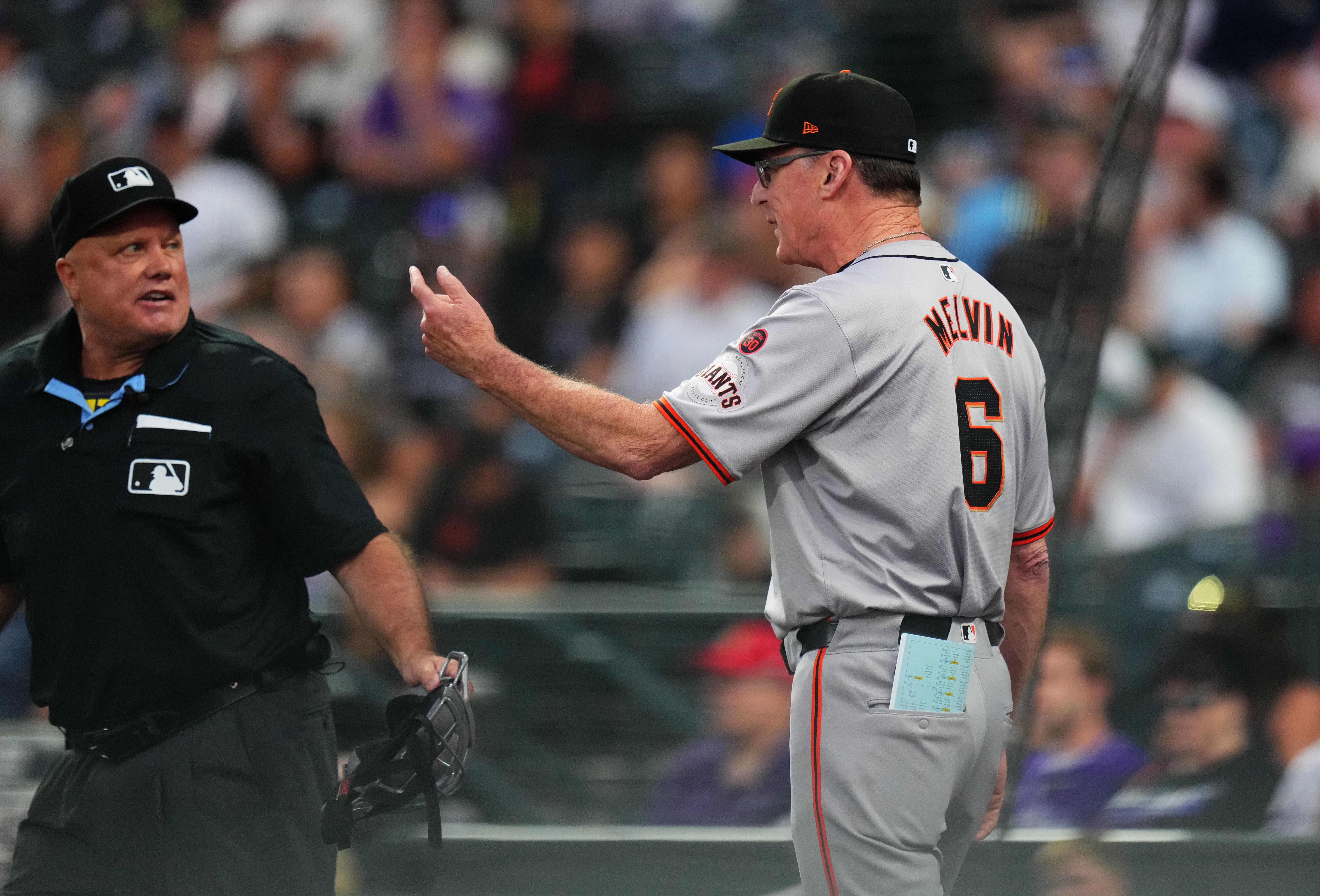 MLB: San Francisco Giants at Colorado Rockies