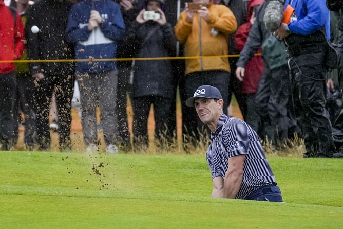 Billy Horschel envisions holding The Open trophy and walking out to the crowd on Sunday, says he manifested it