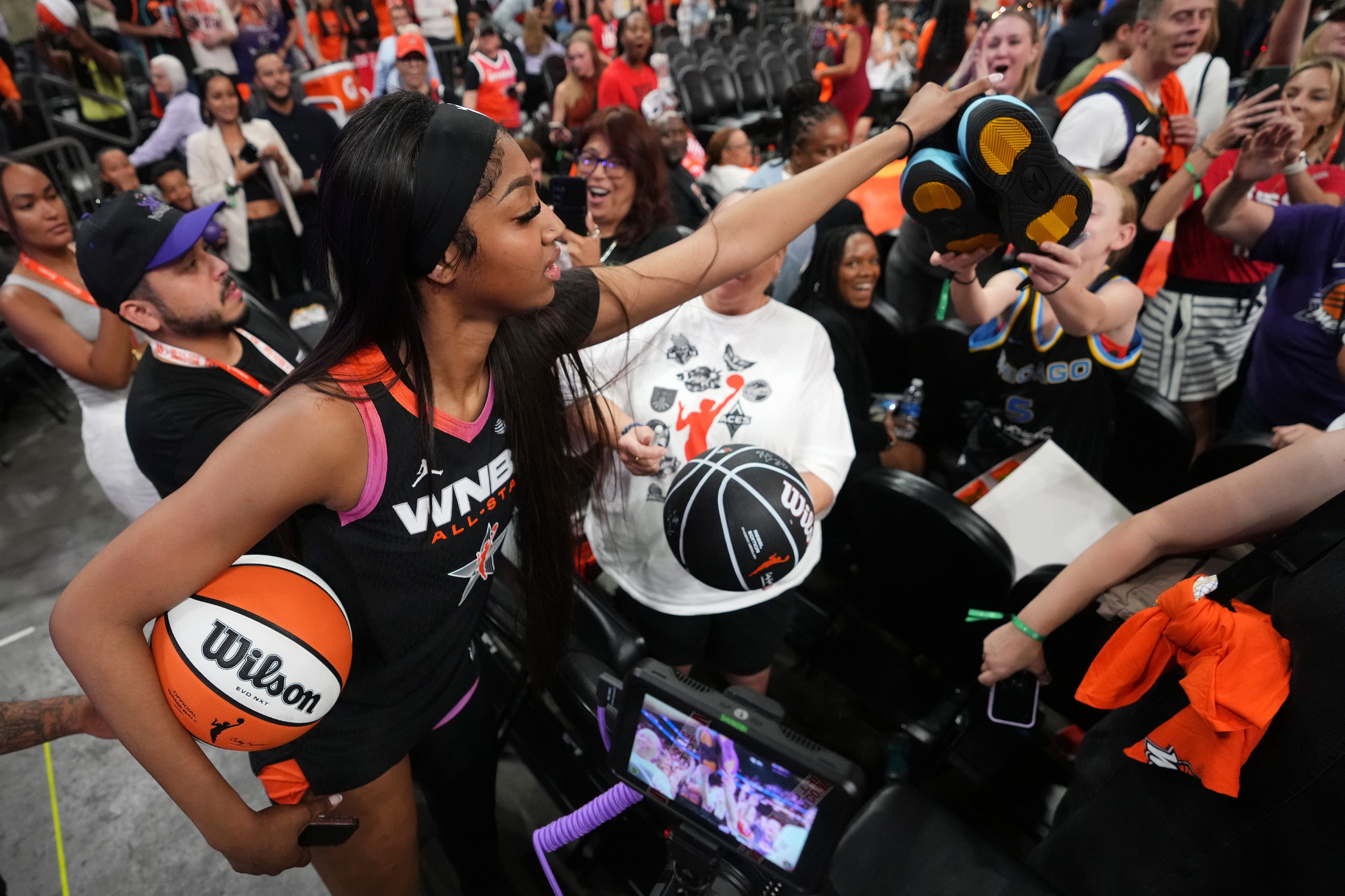 Angel Reese will be busy in the WNBA offseason. (Photo: IMAGN)