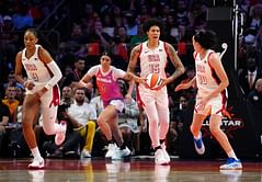 "Why BG trying to out Alpha LeBron" - WNBA fans poke fun at Brittney Griner towering LeBron James in Team USA photoshoot