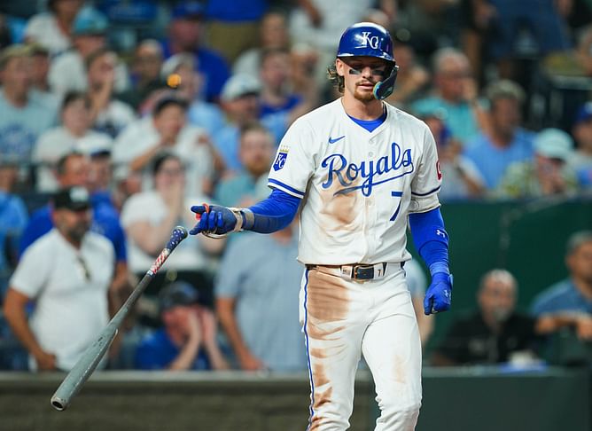 "He needs come to every game" - Bobby Witt Jr. shouts out to 'dude in front row' who called the Royals All-Star's cycle bid