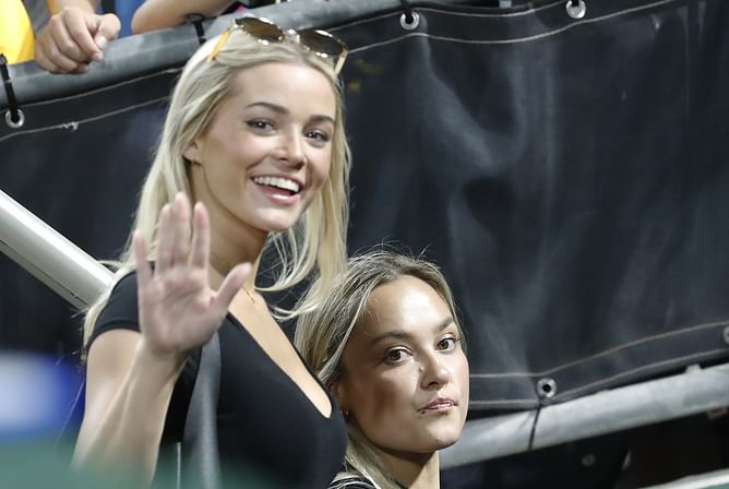 In Photos: Paul Skenes' girlfriend Olivia Dunne "back in the burgh" for boyfriend's game day rocking black bodycon dress