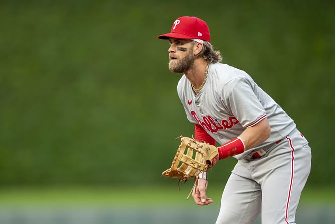 In Photos: Bryce Harper sports fan-favorite convenience store WaWa-inspired gear during Phillies' latest game