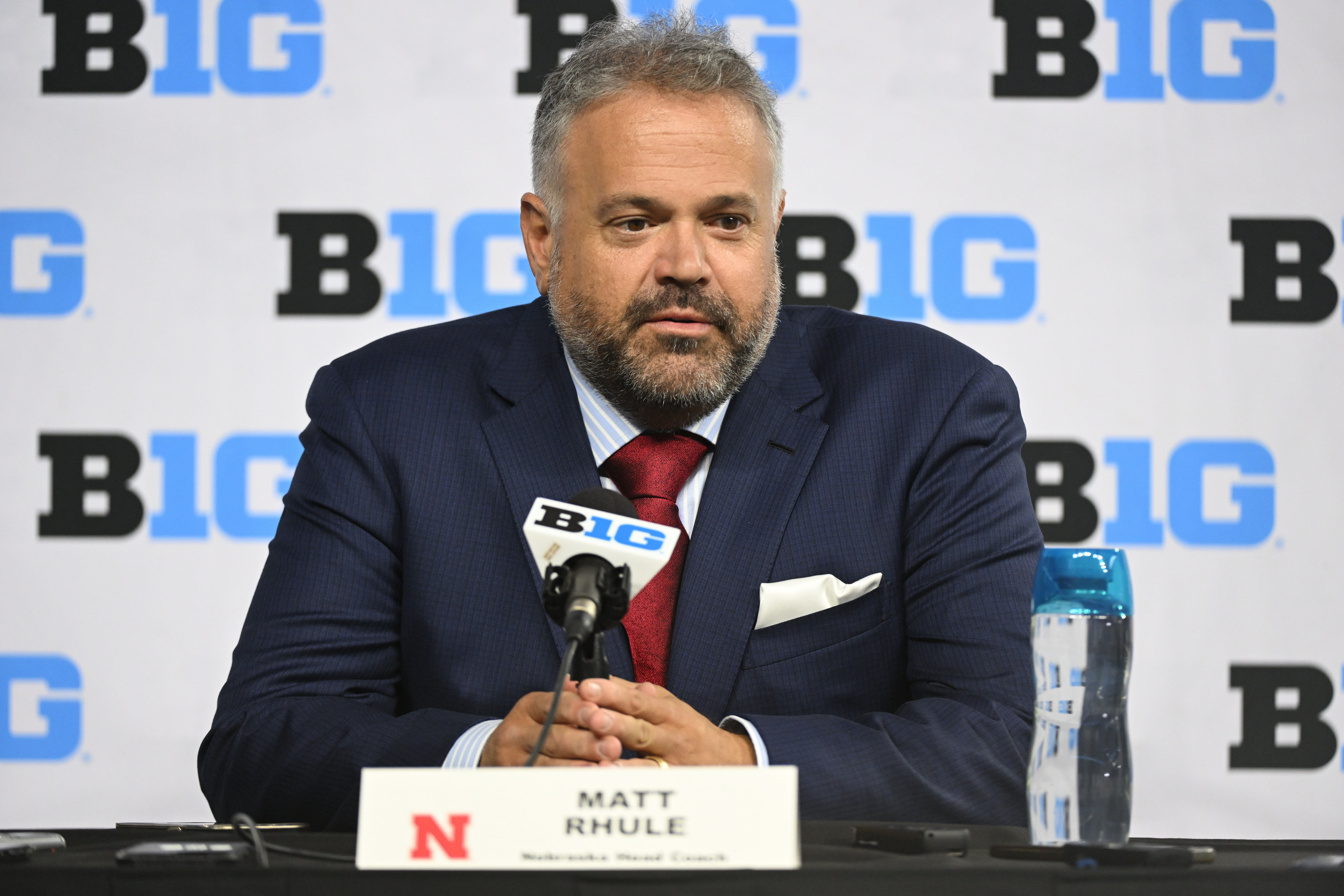 Nebraska Football HC Matt Rhule (Source: Imagn)