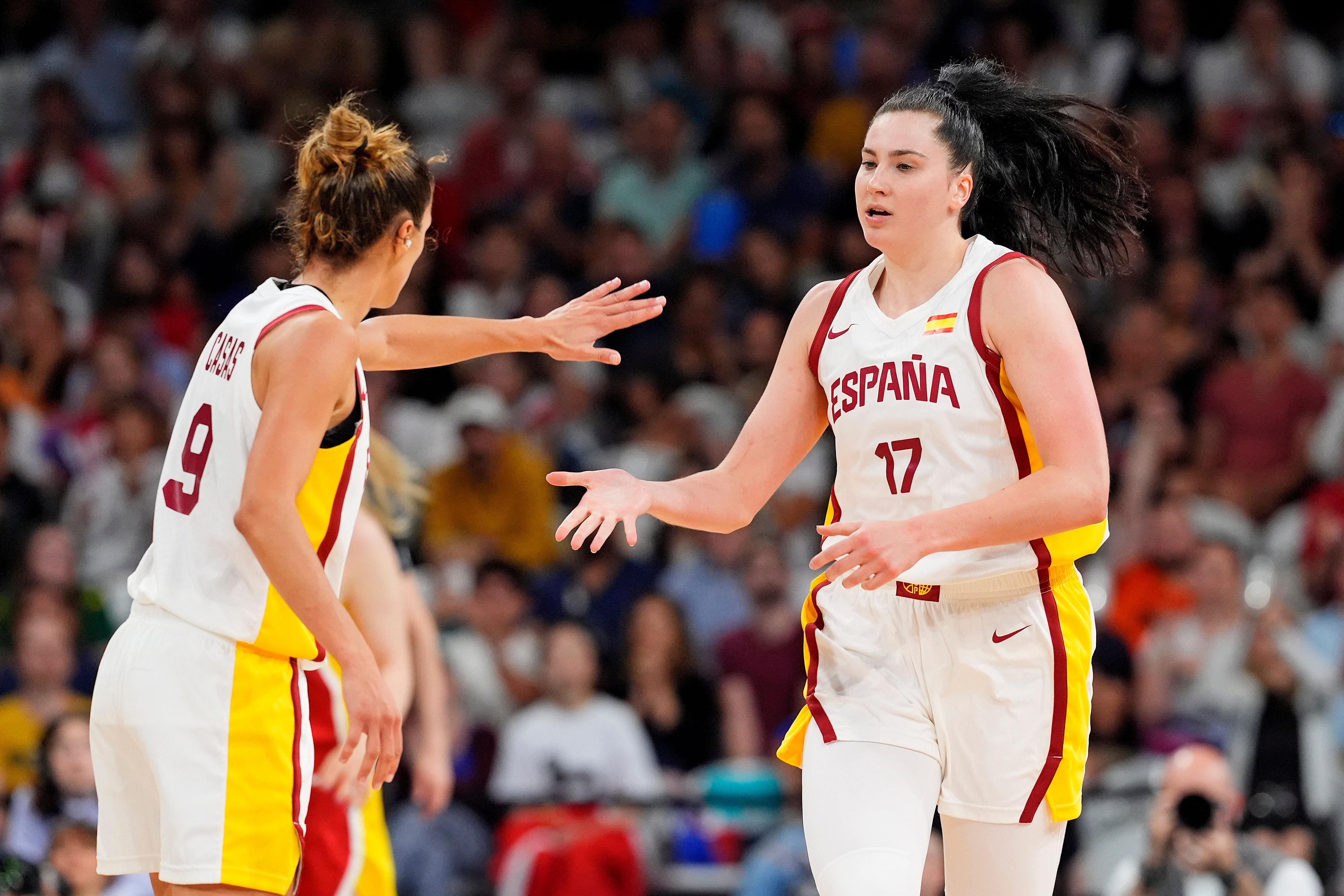 Olympics: Basketball-Women Group A - ESP-CHN - Source: Imagn