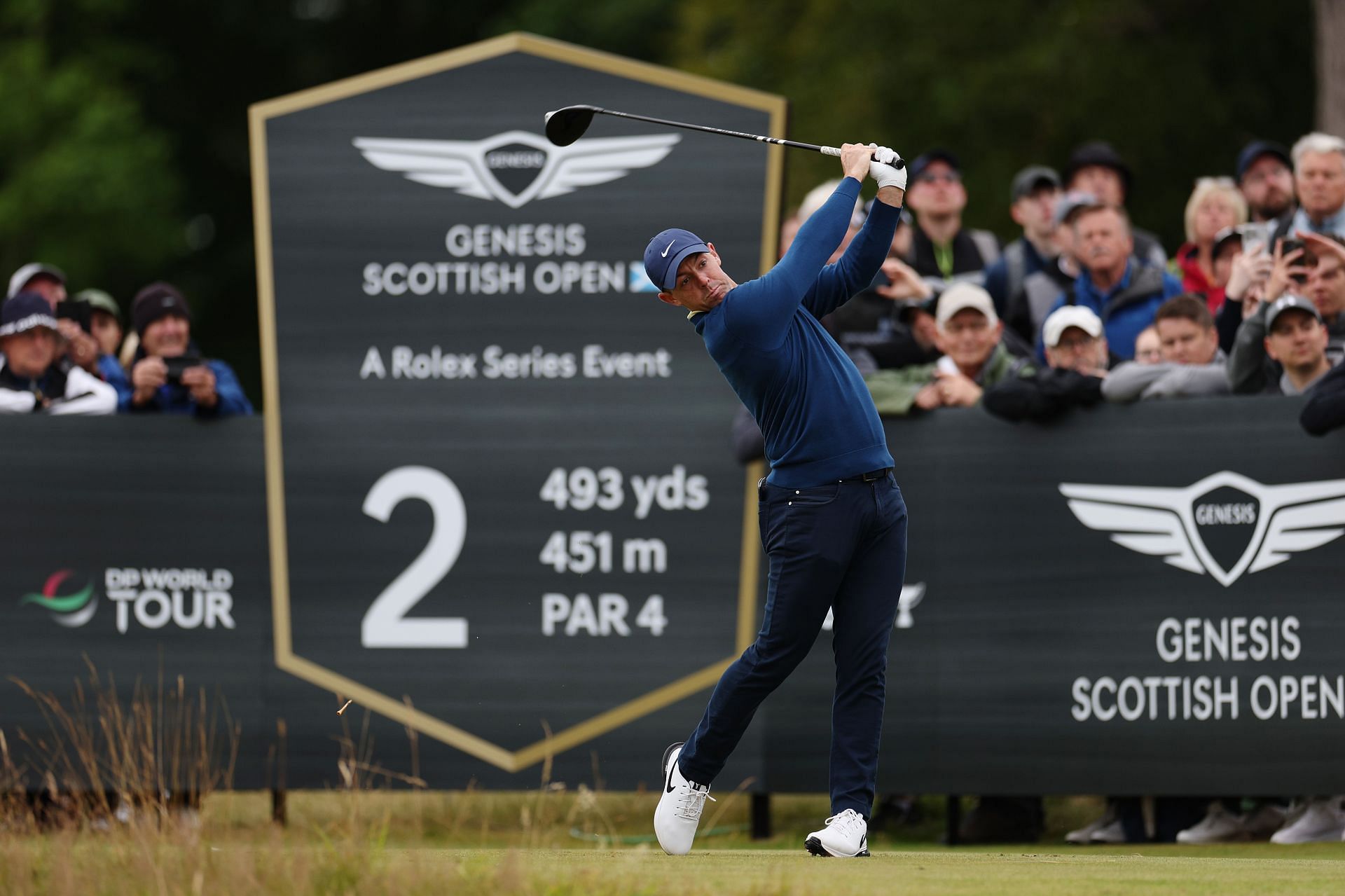 Rory McIlroy at the Genesis Scottish Open (Getty)