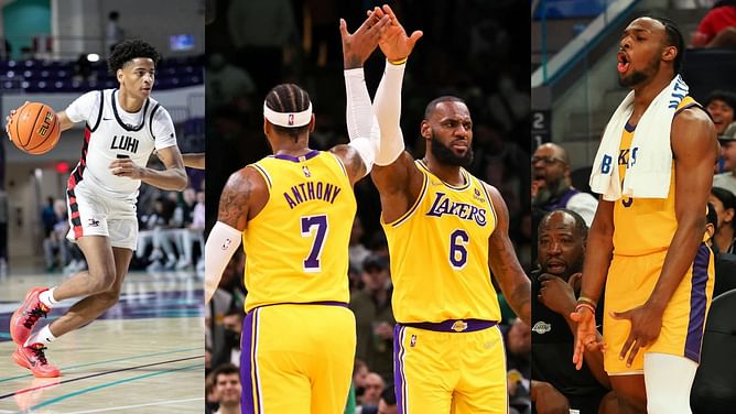 Kiyan Anthony accepts LeBron James and Bronny will beat him and Carmelo in a hypothetical 2 vs. 2 game