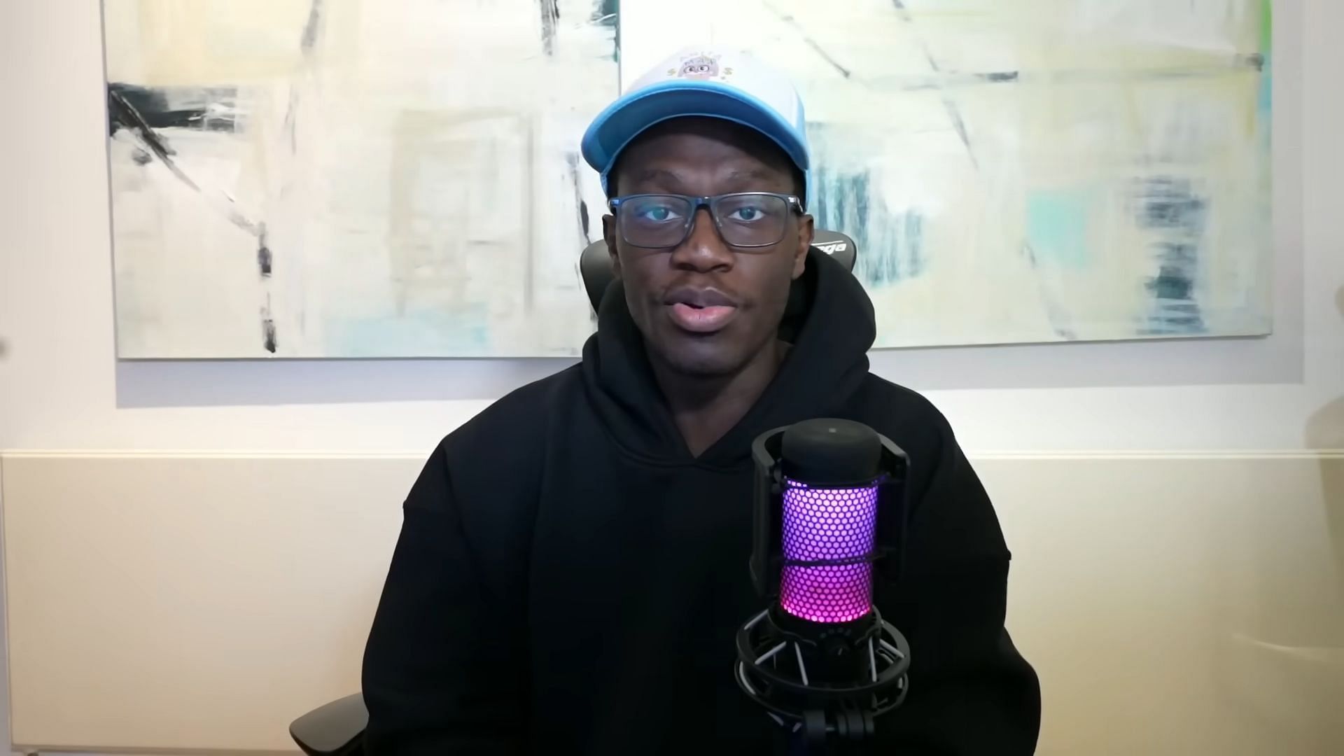 Deji says he will continue training to get a six-pack after losing bet to KSI (Image via Deji/YouTube)