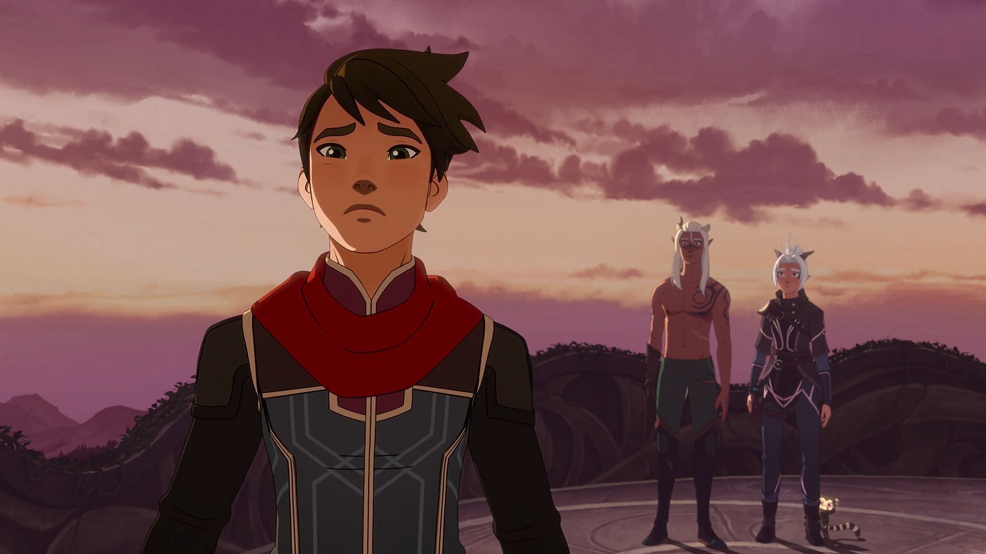 A still from The Dragon Prince season 6 (Image via Netflix) 