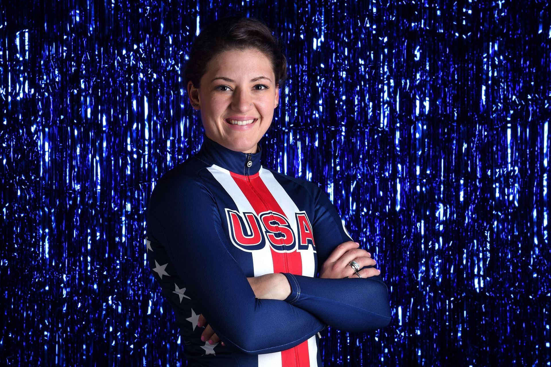 Chloe Dygert at the Team USA Portraits For Tokyo 2020 - (Image via Getty)