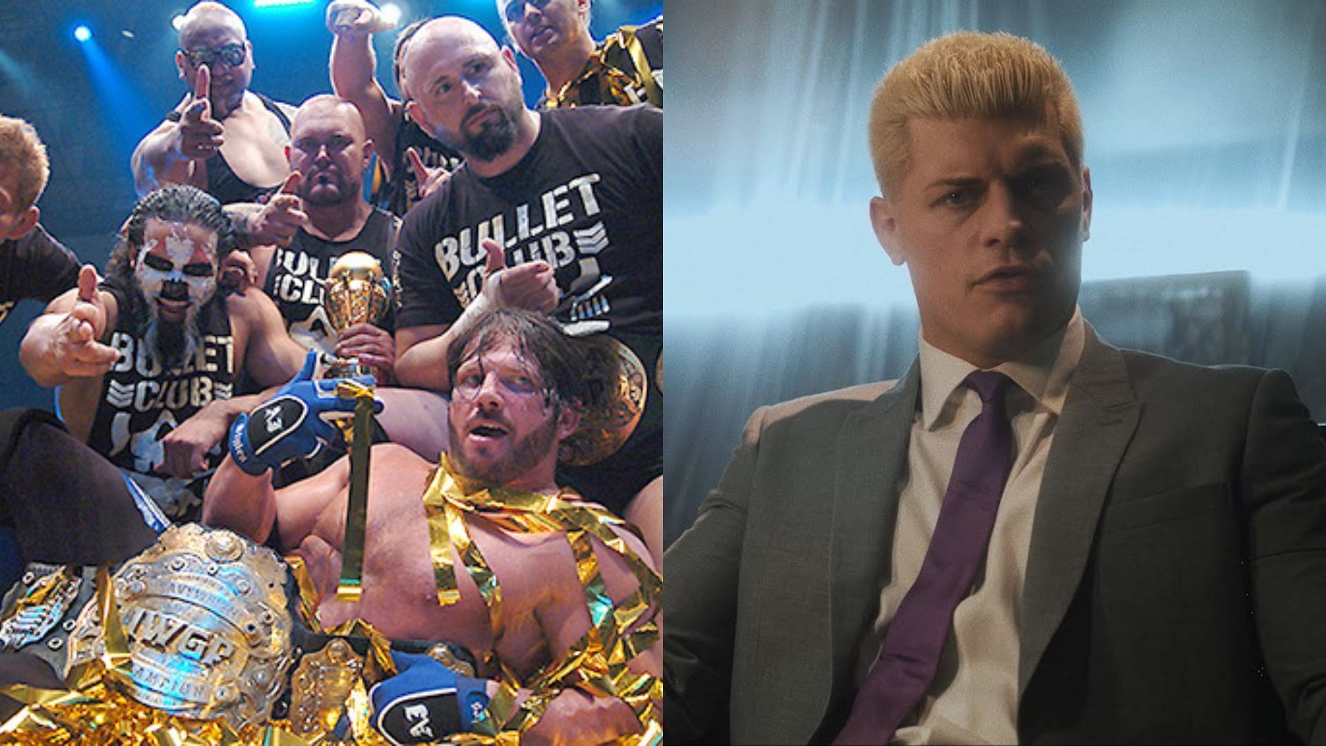 AJ Styles and Cody Rhodes are former Bullet Club members (Image Credits: NJPW on Twitter/X, NJPW on YouTube)