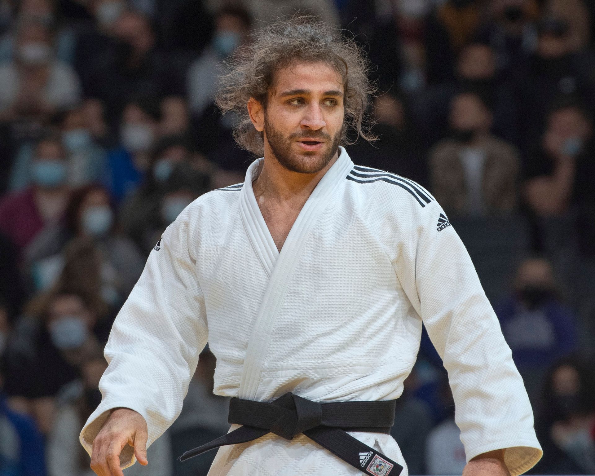 Hidayet Heydarov of Azerbaijan, the Olympic champion in 73kg judo at Paris Olympics 2024 - Getty Images