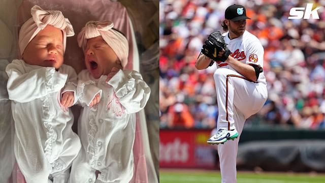 Corbin Burnes children: In Photos: Orioles ace Corbin Burnes shares  pictures of newborn twin daughters