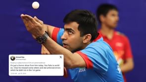 “It's just a horror show” - Fans call out Harmeet Desai’s poor performance against Felix Lebrun in Paris 2024 Olympics
