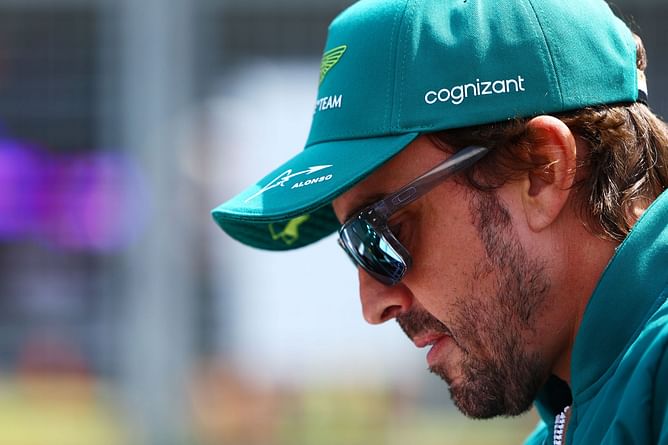 “I lost two places”: Fernando Alonso on rain playing a part in the British F1 Grand Prix