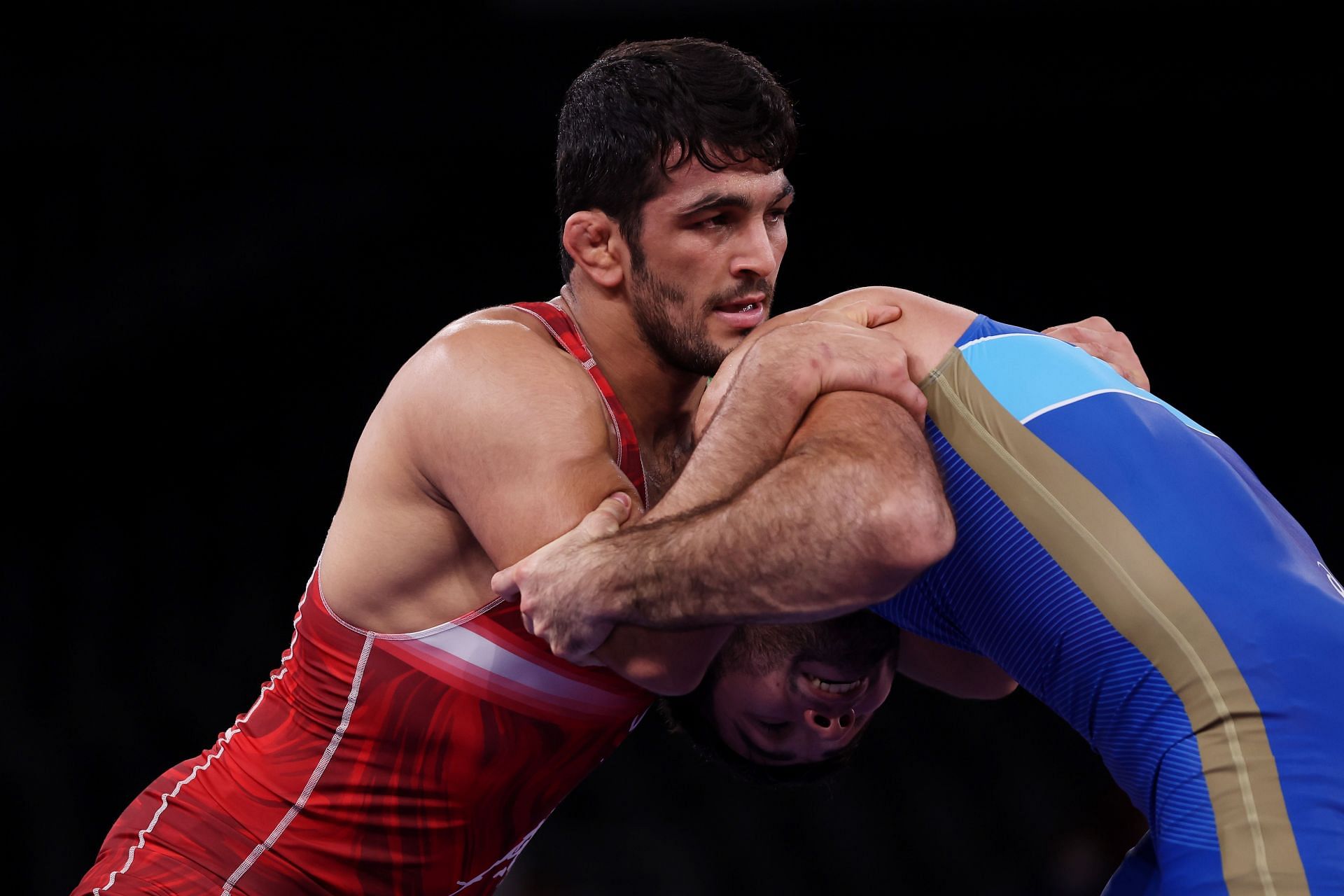 Can Iran overcome Team USA in wrestling at Paris Olympics? [Image for Representational Purposes] [Image Source: Getty]