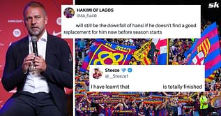 “He’s too slow”, “Will still be the downfall of Hansi” - Fans insist 2 Barcelona stars should be sold immediately after pre-season win vs Man City