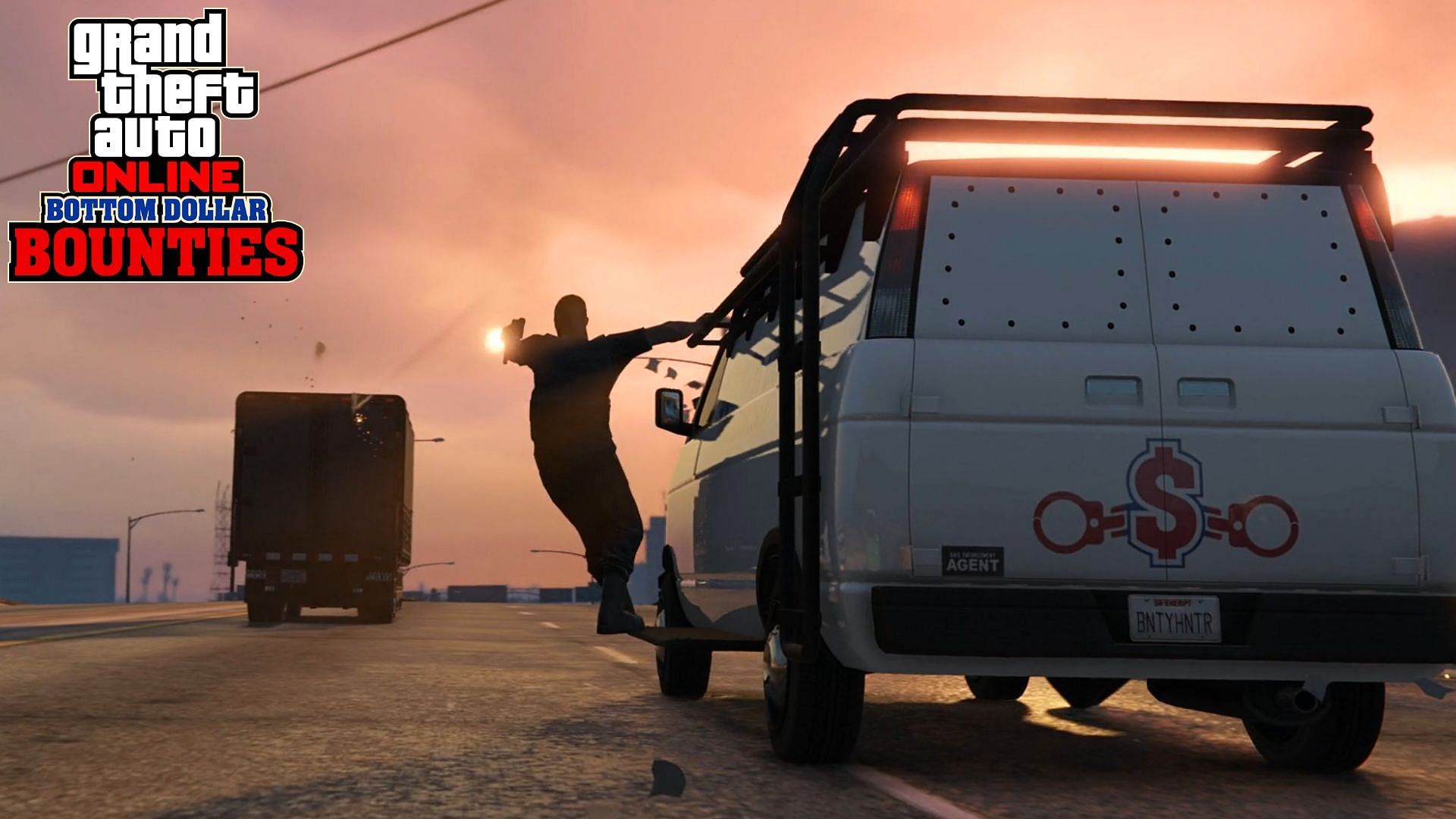 A screenshot from the GTA Online Bottom Dollar Bounties DLC (Image via Rockstar Games)