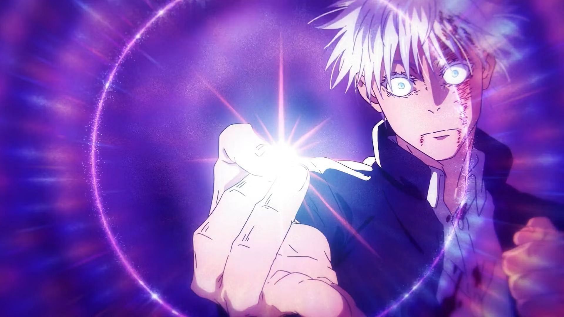 Satoru Gojo as seen in Jujutsu Kaisen (image via MAPPA)