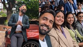 [In Pictures] Dinesh Karthik watches Wimbledon matches with his wife Dipika Pallikal in London
