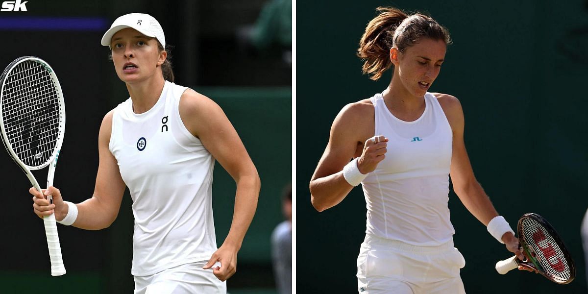Iga Swiatek vs Petra Martic is one of the second-round matches at the 2024 Wimbledon. (Photo: Getty)