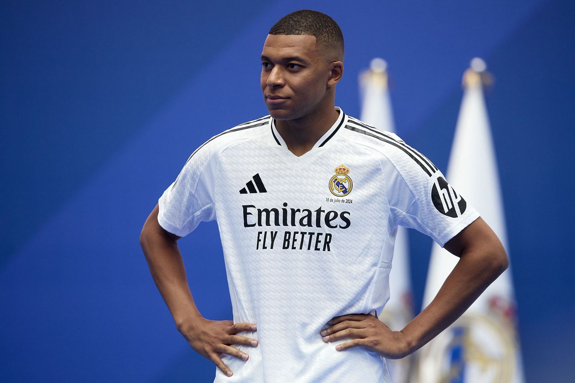 Real Madrid Unveils New Signing Kylian Mbappe - Source: Getty