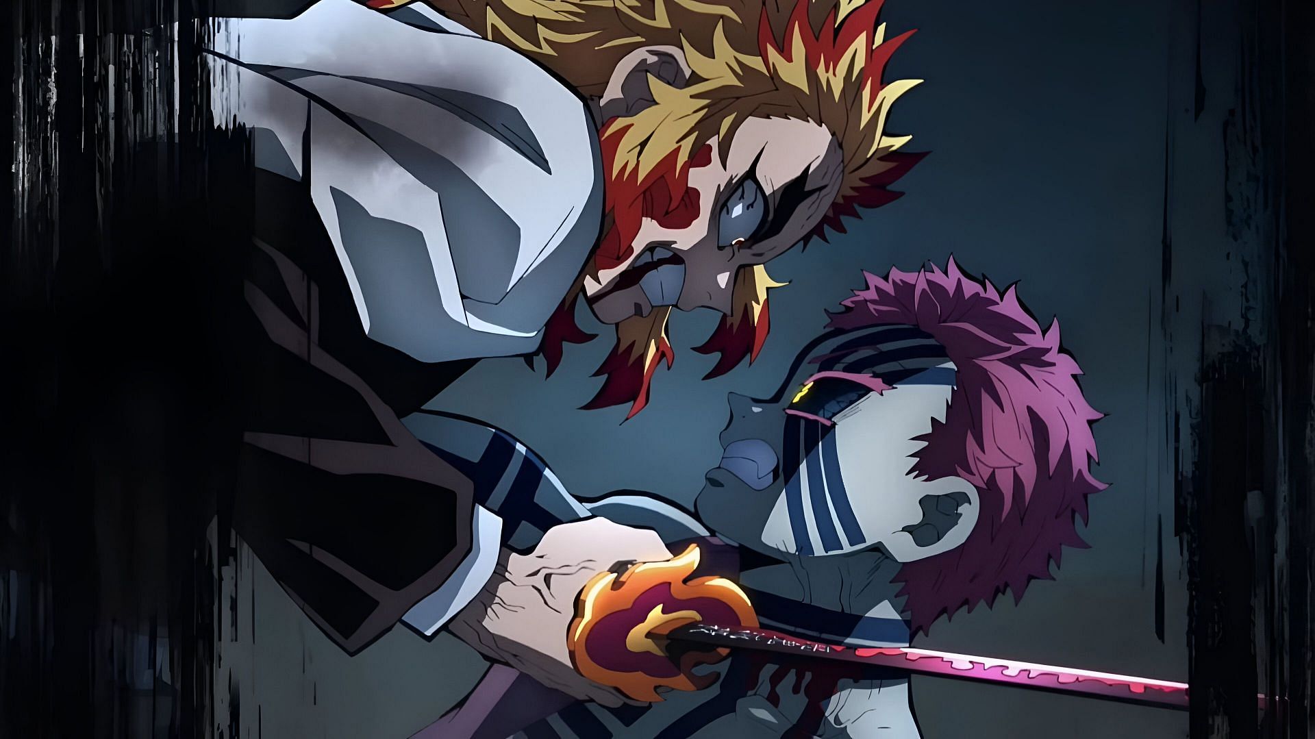 Understanding whether or not a Demon Slayer Mark would have given Rengoku the upper hand (Image via Ufotable)