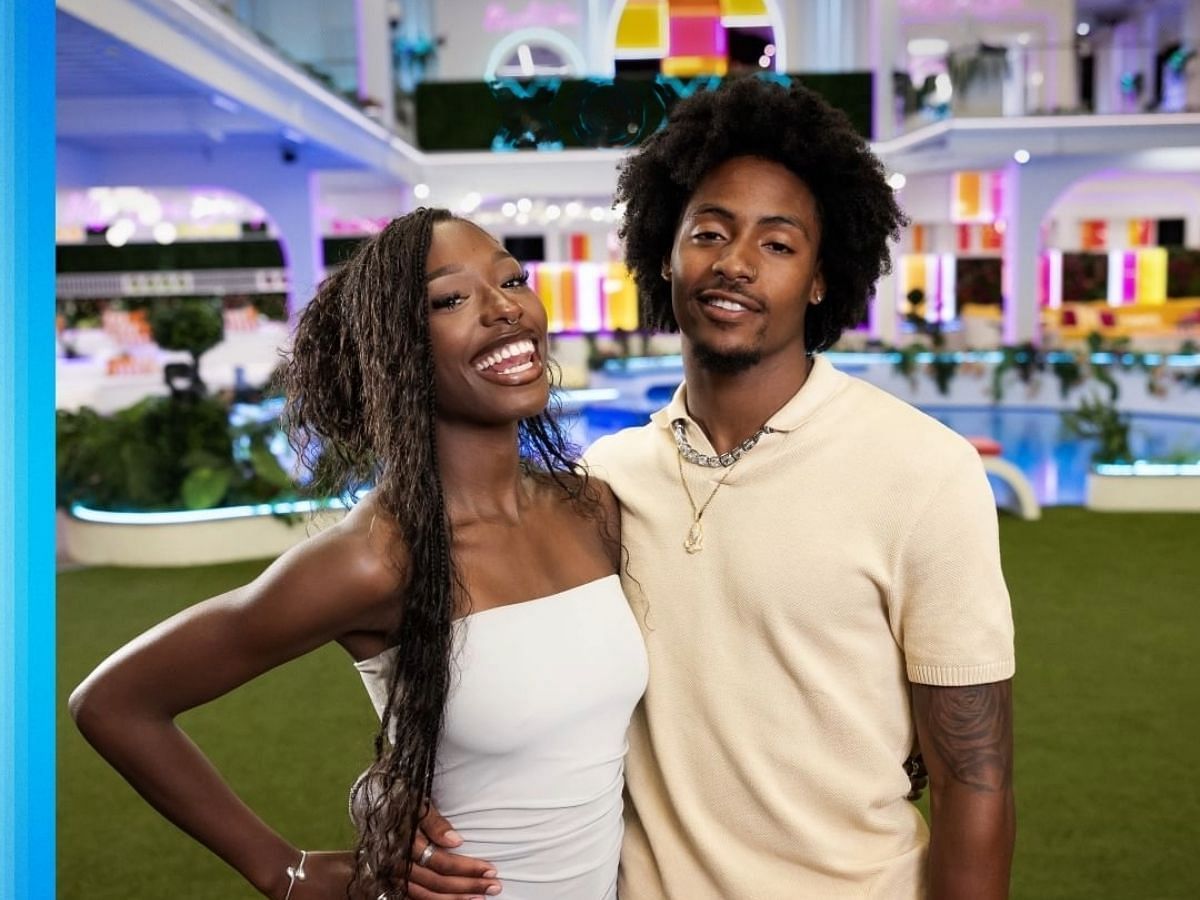 Serena and Kordell from Love Island USA season 6 (Image via Instagram/@loveislandusa)