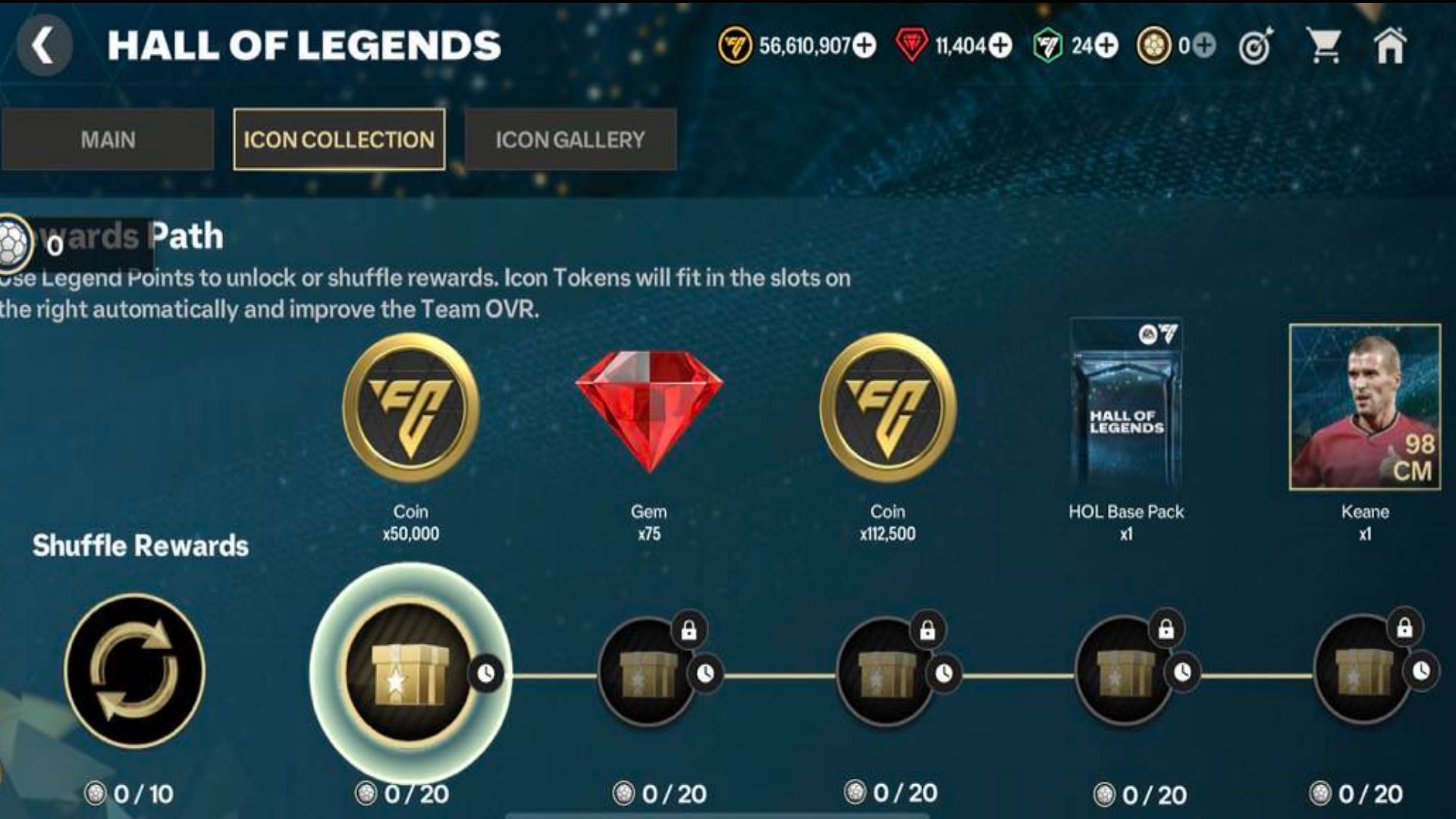 Icon Collection rewards (Image via EA Sports)