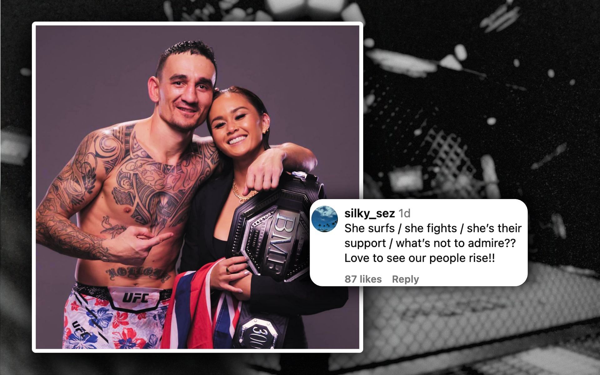 Fans react to Max Holloway