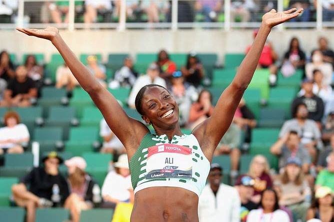 "I don’t think there is anything bigger"- Nia Ali shares hilarious conversation with her son after failing to make U.S. Olympic team for second time
