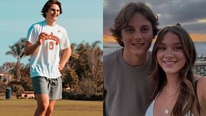 PHOTO: Ohio State QB Julian Sayin's GF Gabrielle Fowler shares loving pics collage on his 19th birthday