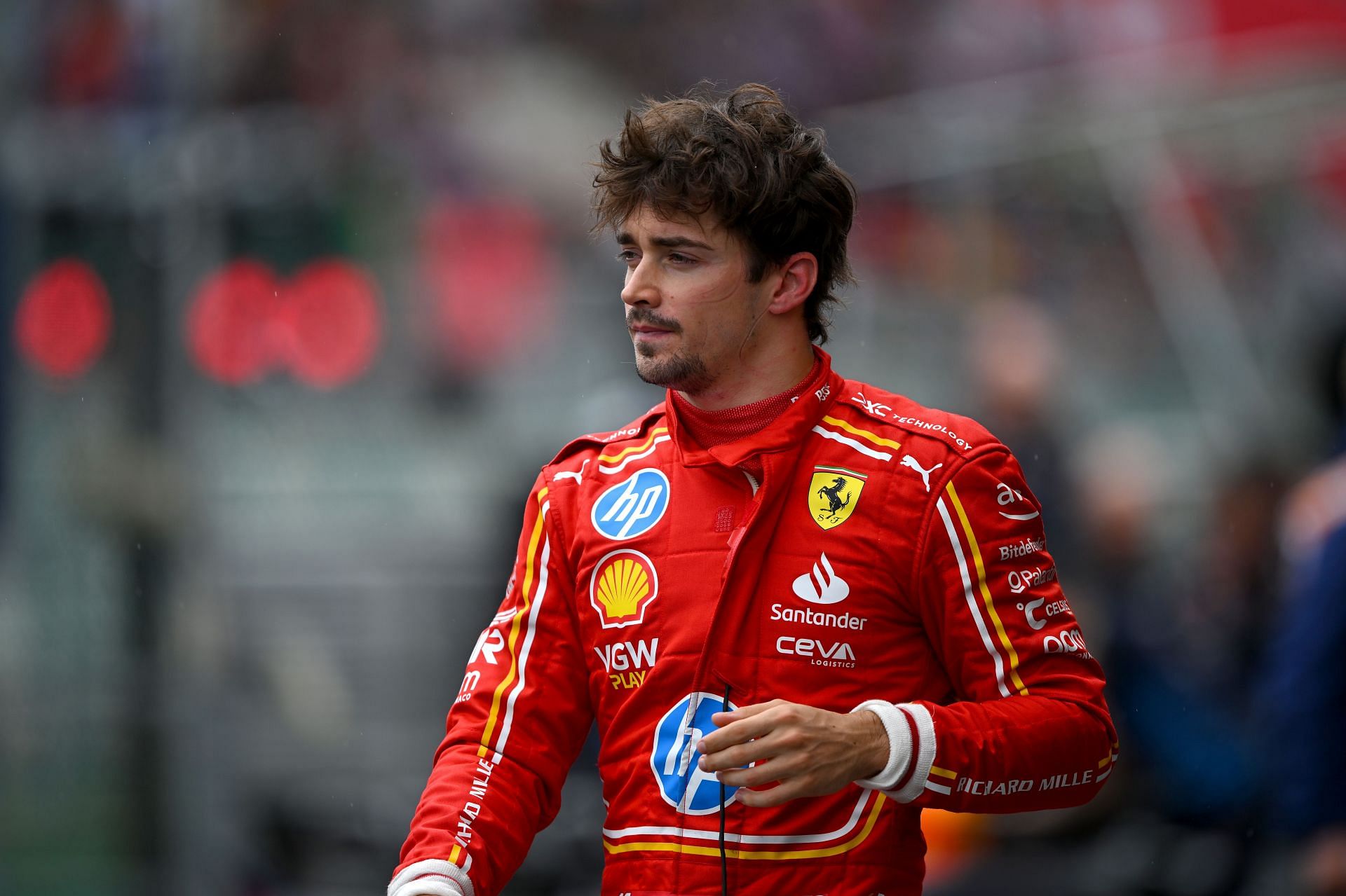 Charles Leclerc at the Belgian GP (Image source: Getty)