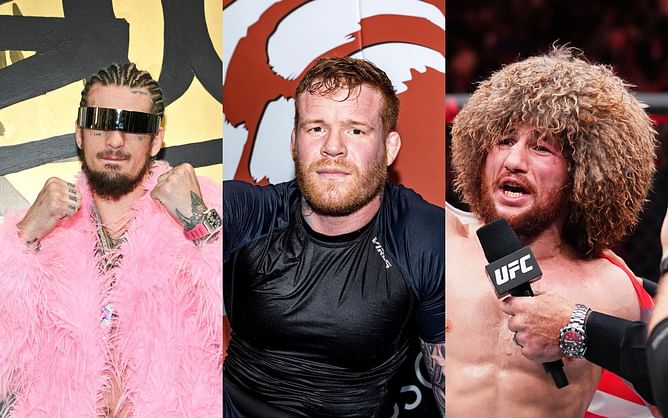 Sean O'Malley and Merab Dvalishvili seemingly discuss coach Tim Welch during heated first UFC 306 faceoff: "He'll kill you"